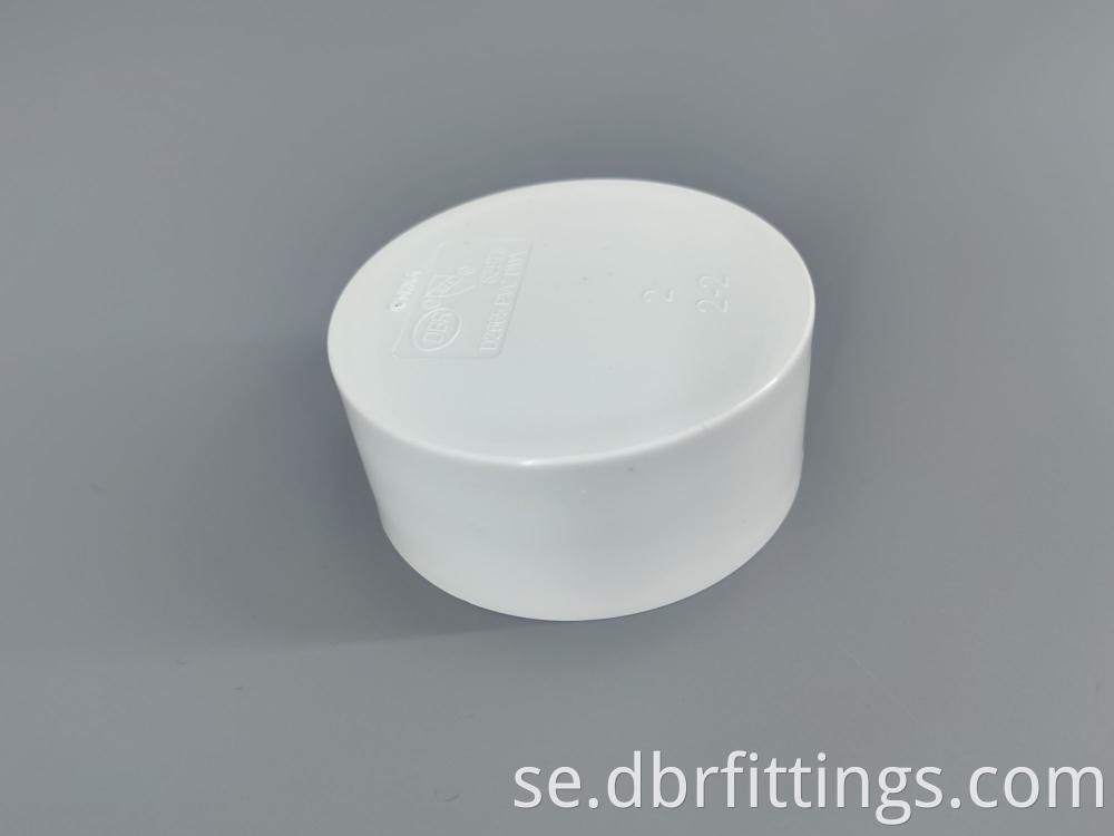 PVC fittings SOCKET CAP for sewage system